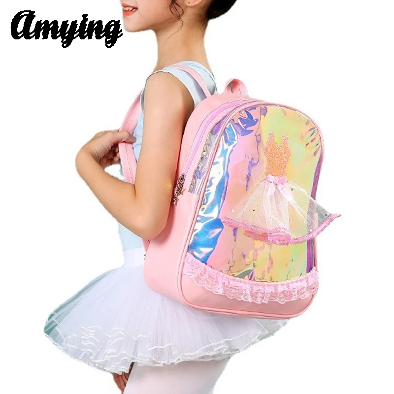 Kids School bag' Children's Backpack Dance Bag For Practicing Dance Arts Girls Gym Sports Yoga Tap Dance Storage Backpack 3