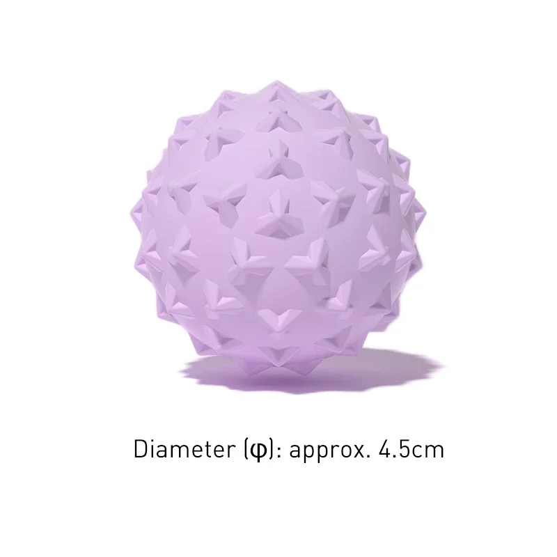 TPE Yoga Massage Ball Burr Roller Mini Fitness Ball Relieve Trigger Point Training Fascia Local Muscle Relaxation Exercise