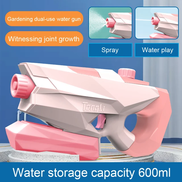 Pull-Out Shower Water Gun Children Water Toys Spray Game Gardening  Summer Holiday Water Fighting Play Spray Pistol Squirt 2