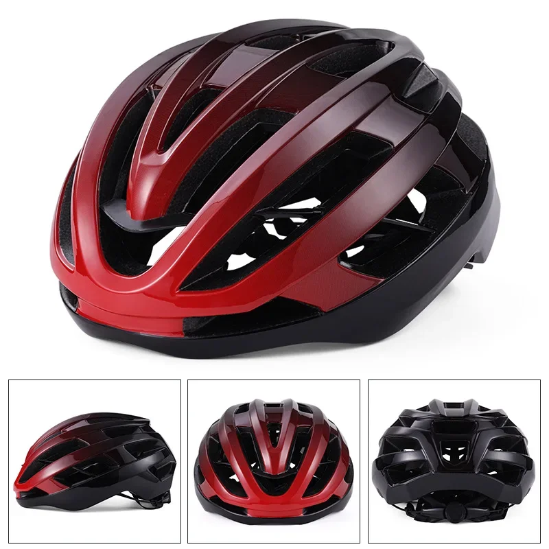 

Bicycle Helmet Pneumatic Bicycle Cycling Sports Ultra-light Integrated Safety Helmet Road Bike 반모헬멧 Casque Vélo Homme