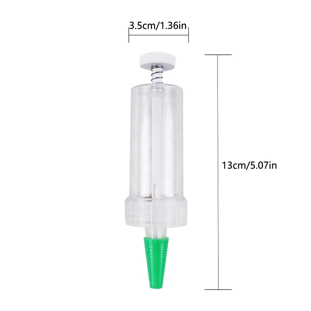 1pcs Handheld Seed Dispenser Needle Cylinder Type Mini Seeder Garden Planting Flower Pot Gardening Supplies mini garden tools plant seed sower handheld seed dispenser garden seeder tool