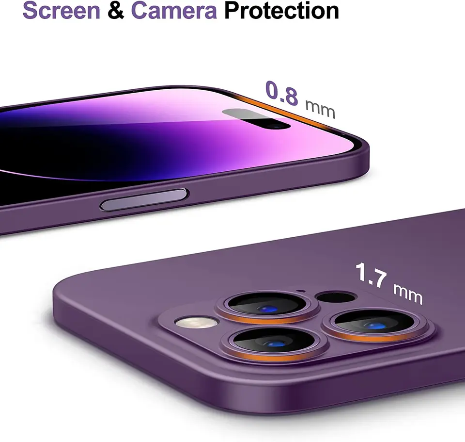 ◎iPhone 12 Proケース　パープル　マット Sc74f04bf45d9403fac1b9bcdc77c5