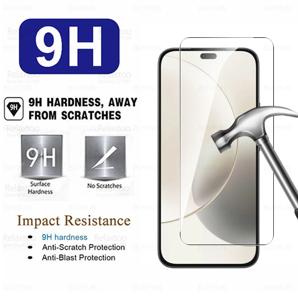 4-Pack Full Coverage Tempered Glass Screen Protector