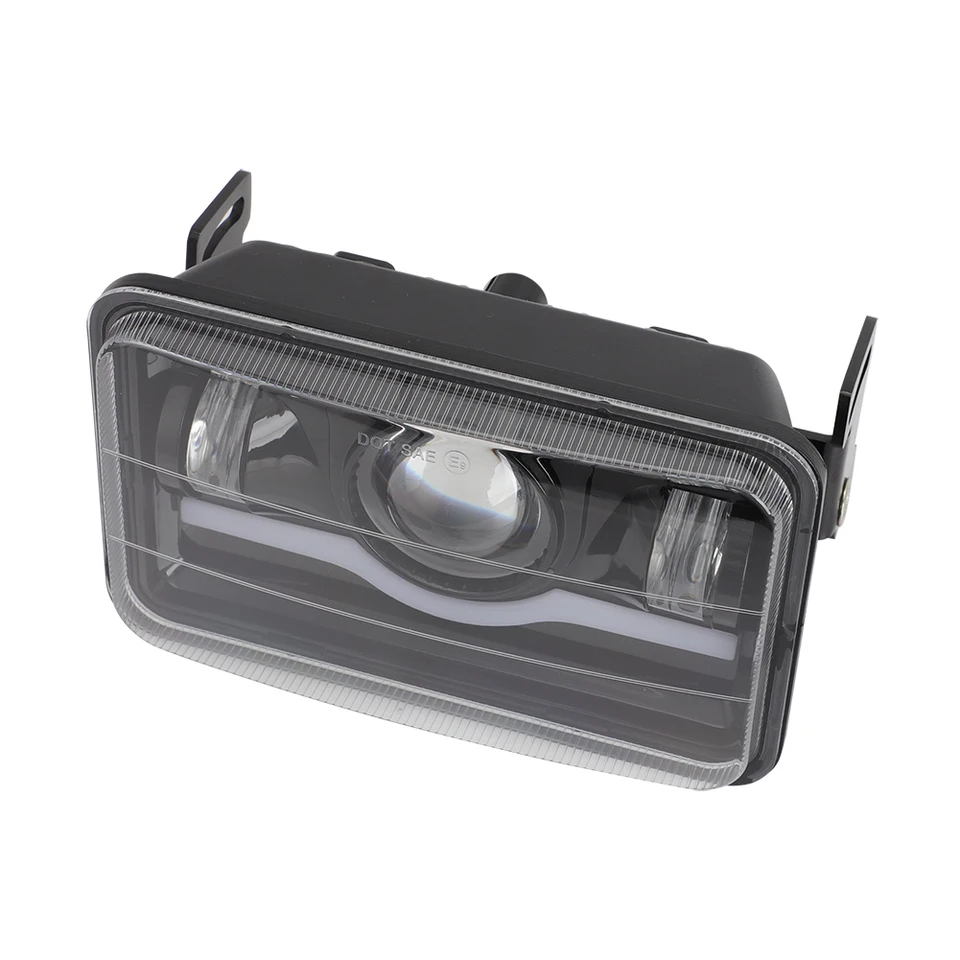 Kit Staffa Per Faro In Alluminio Nero Per Suzuki DR-650, DRZ-400, DR650, Per Faro Sigillato 4x6