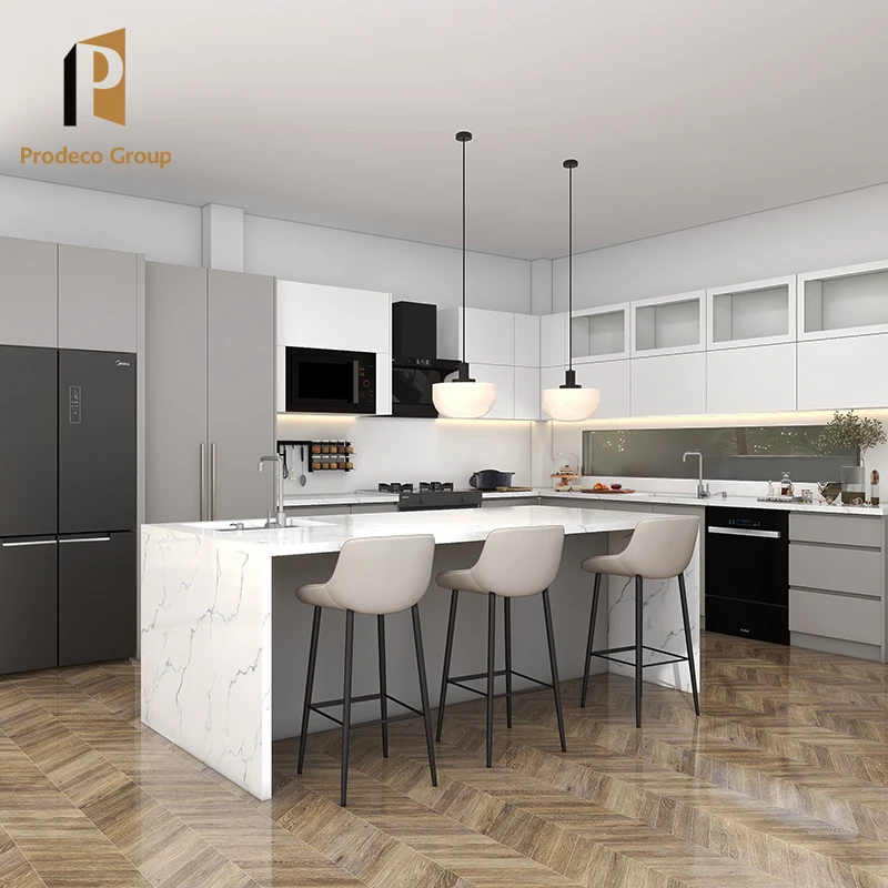 Popular Wooden Modern Designs Kitchen Cabinets Furniture Kitchen Cabinet For Project