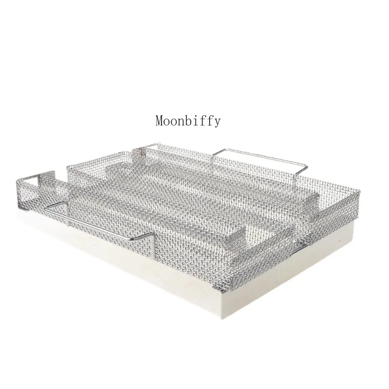 Cold Smoke Generator for Bbq Grill Wood Dust Hot and Cold Smoking Salmon Meat Burn Cooking Stainless Bbq Tools Smoker Accessory