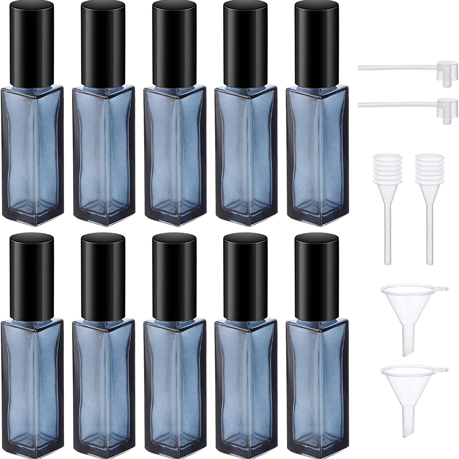 

5/10 шт., стеклянные флаконы для духов, 9 мл