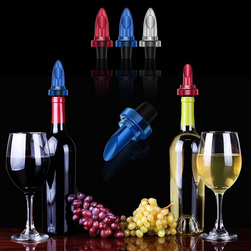 

1Pcs Liquor Spirit Bottle Pourer Bar Wine Cocktail Drinks Olive Oil Pourer Dispenser Spout Pourer Stopper