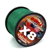 GHOTDA 8 Strands Braided PE Fishing Line 500M 1000M Fly Wire Multifilament Carp Wire X8 Japan Multicolor Sea Line Super Strong 3