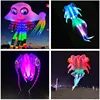 Led kites flying for adults kites led aquarium flying for children  kiteboard Parachute giant large kite trilobite squid toy fun 1