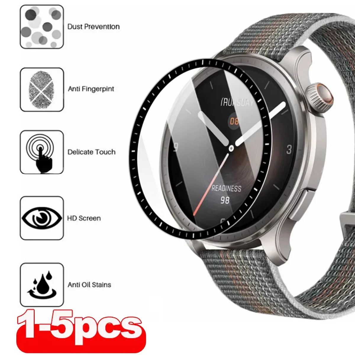 Curved Clear Anti-Fingerprint Screen Protector