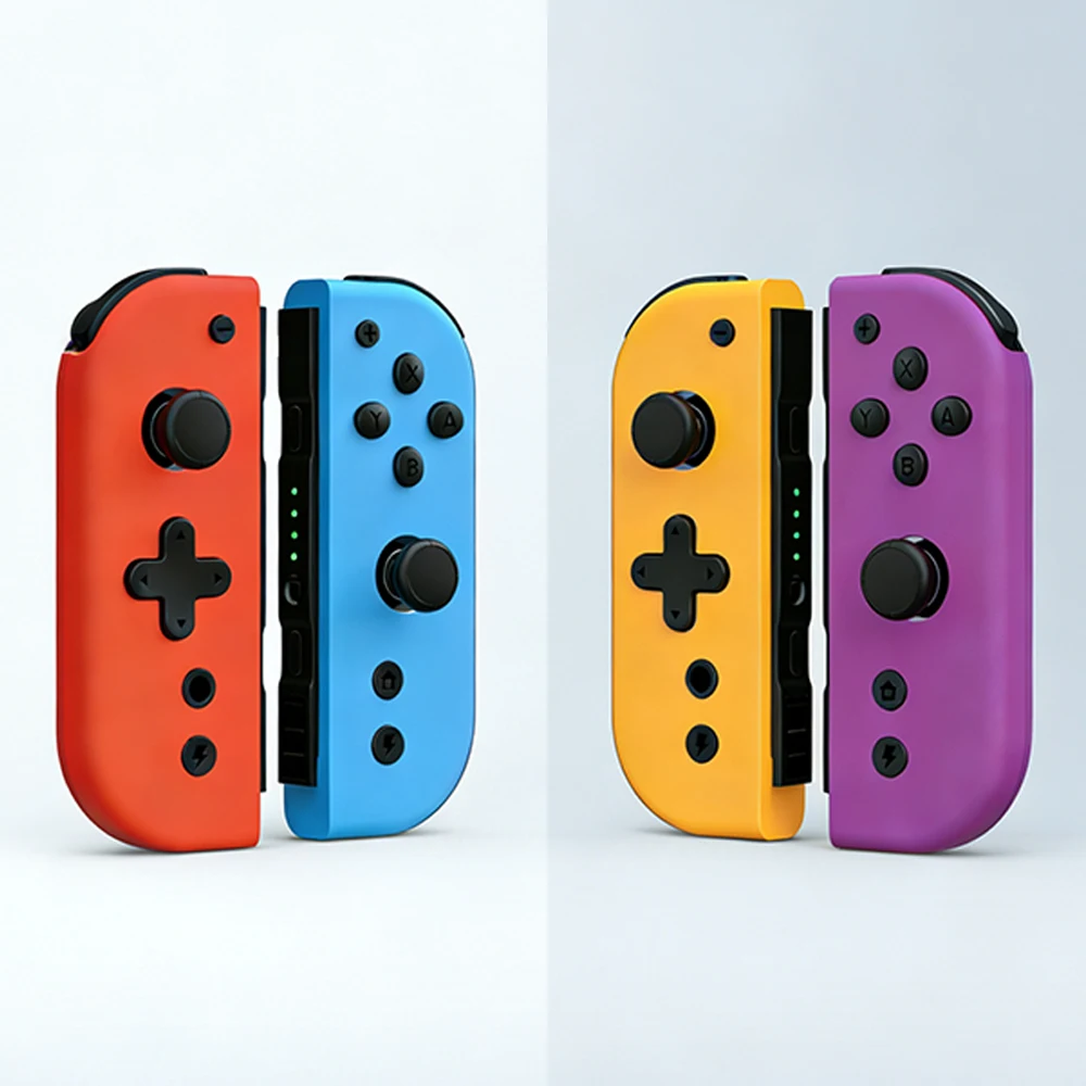 Controle Joy-Cons sem fio L/R para Nintendo Switch 1/OLED/Lite - Controle sem fio com vibração dupla e função de ativação._voghion.com