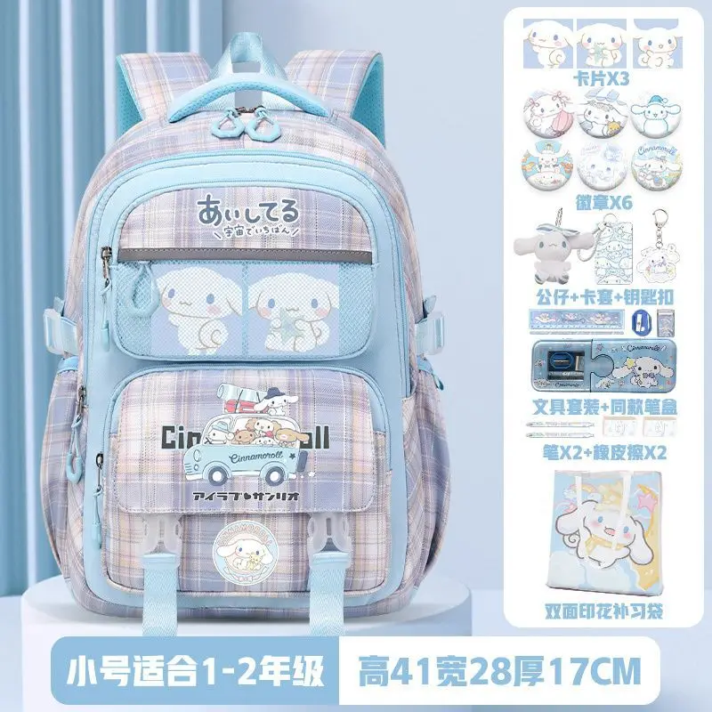 sanrio-new-yugui-dog-student-schoolbag-grande-capacita-protezione-della-colonna-vertebrale-riduzione-del-carico-cartoon-zaino-per-cani-con-orecchie-grandi-per-bambini