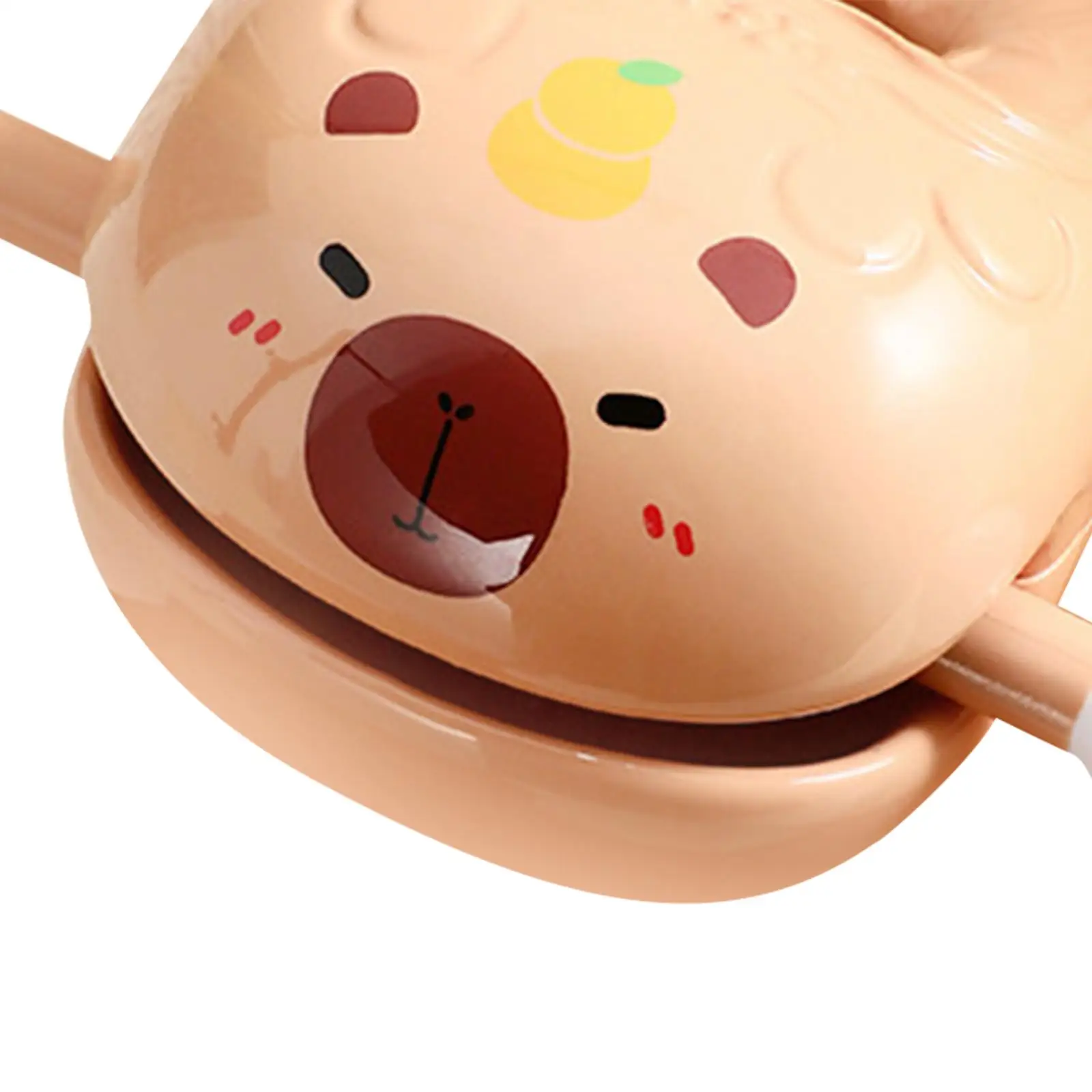 Capibara 나무 물고기 드럼 탁상 장식, 책상 사무실 홈 장식