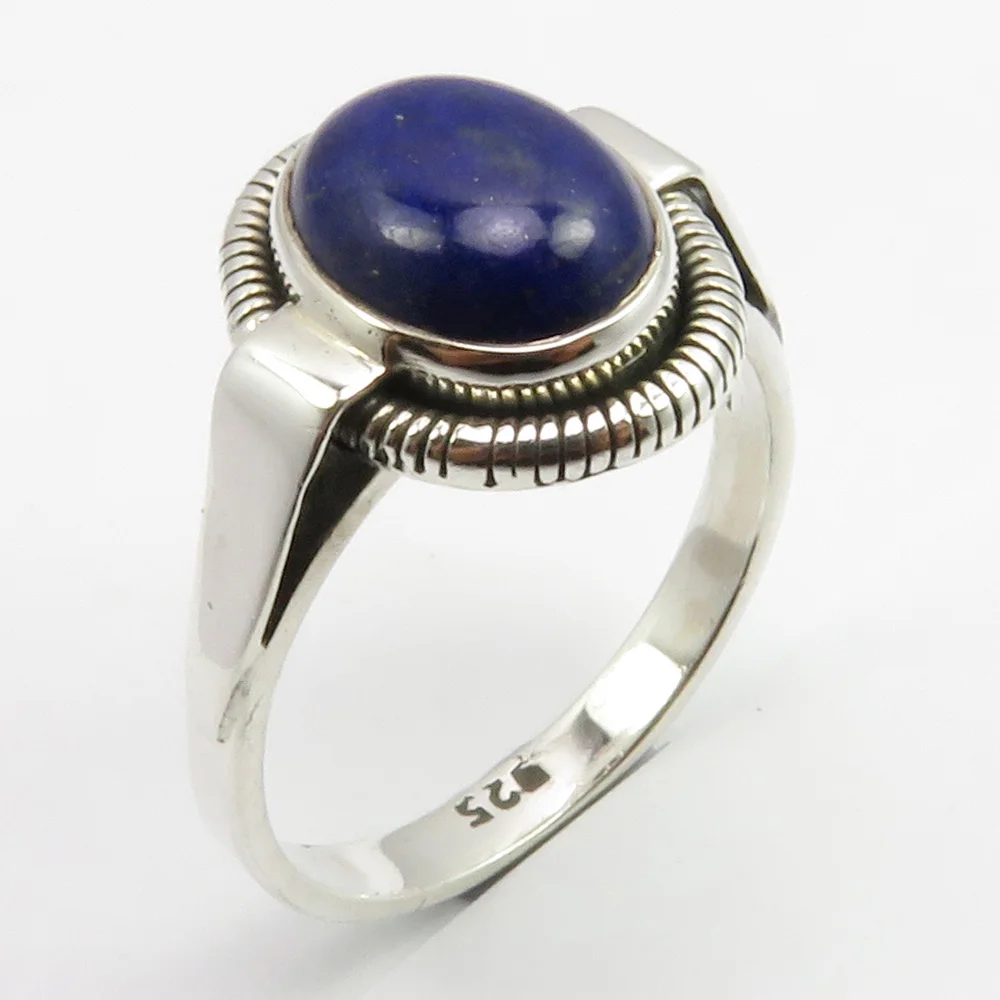 

Semi-precious Stone Ring Classic 14mm