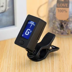 Premium Clip-On 360° Acoustic Instrument Digital Tuner with LCD Screen (JT-02)