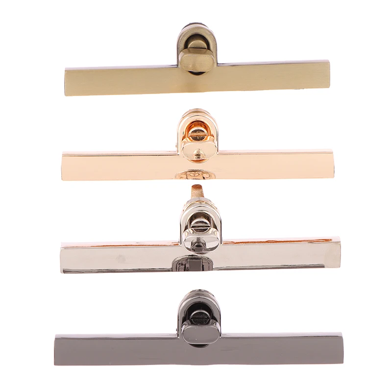 1Pcs Vintage Bag Metal Clasp Turn Locks For DIY Handbag Leather Craft Bag Purse Hardware Twist Button Elegant Bag Accessories