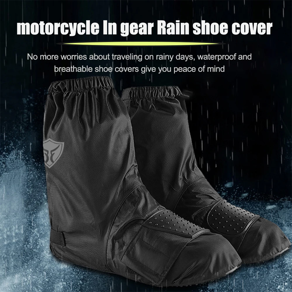 Motorcycle Gear Shift boots Cover Riding Waterproof Protective Cover Thickened Oxford Cloth Motorcycle Rainproof Shoe