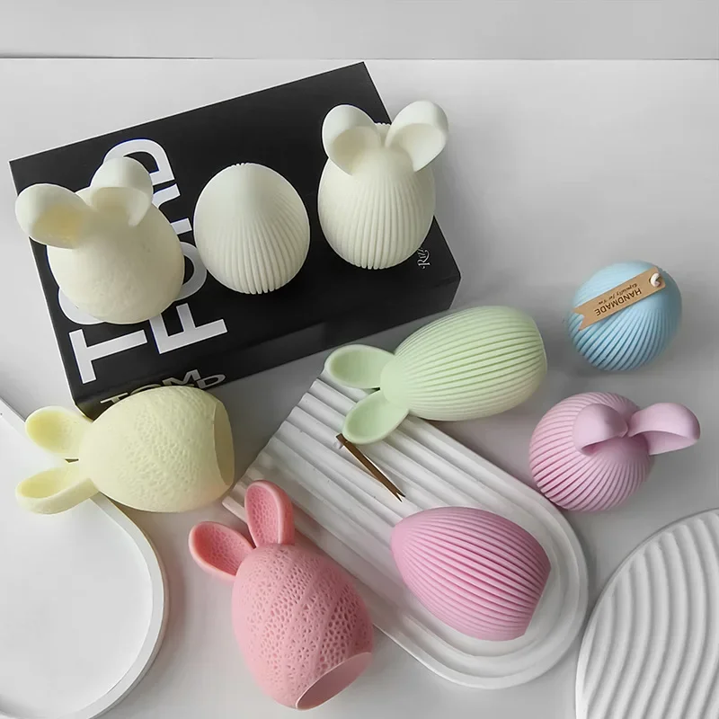 Easter Bunny Egg Silicone Mold 6