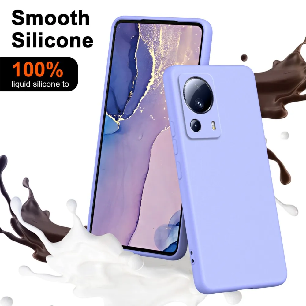 Luxury Ultra-Thin Liquid Silicone Shockproof Phone Case - Cute Design