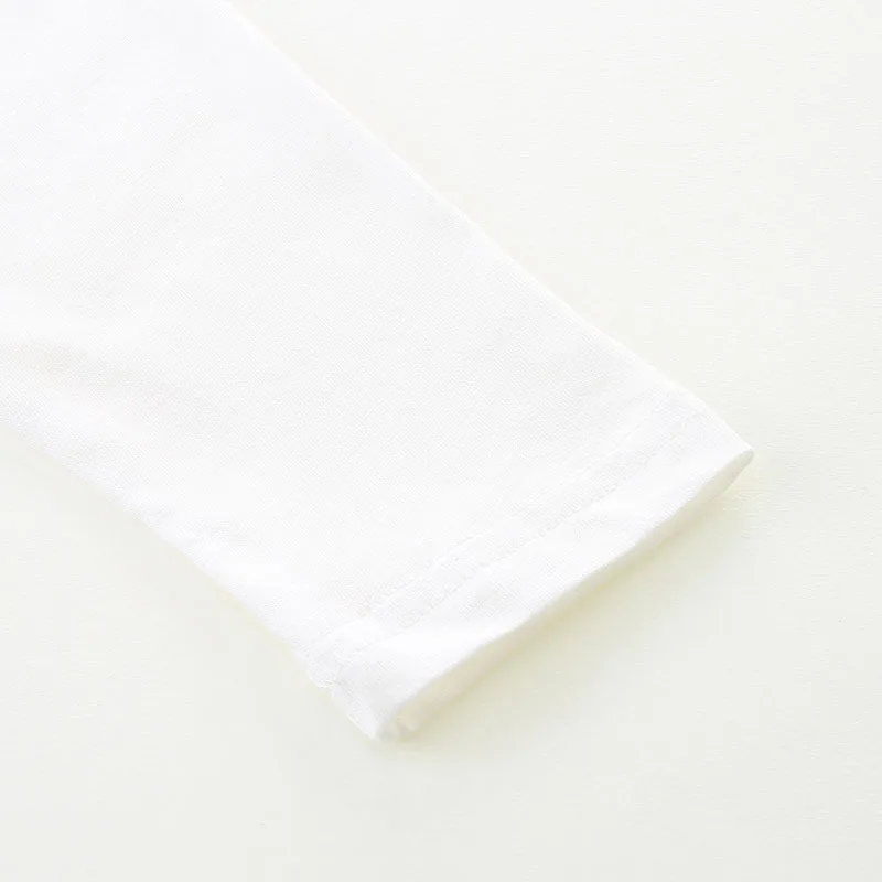 2025 New Children's Clothing for Baby Girls Halloween Tops Cartoon T-shirt Cotton for Kids Clothes 2-7 year