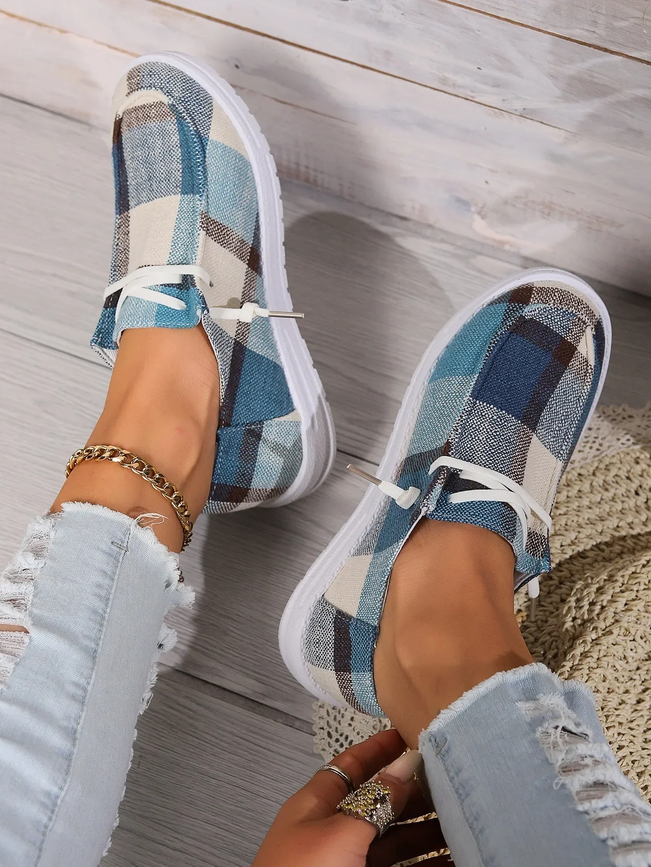 Mocasines Alpargatas De DiseÃ±o Mujer Cómodo Espadrilles De Cuero