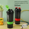 Creative Sports Shaker Cup Fitness Mixing Cup Fashion Trend Large Capacity Water Cup with Mixing Ball Convenient and Practical 4
