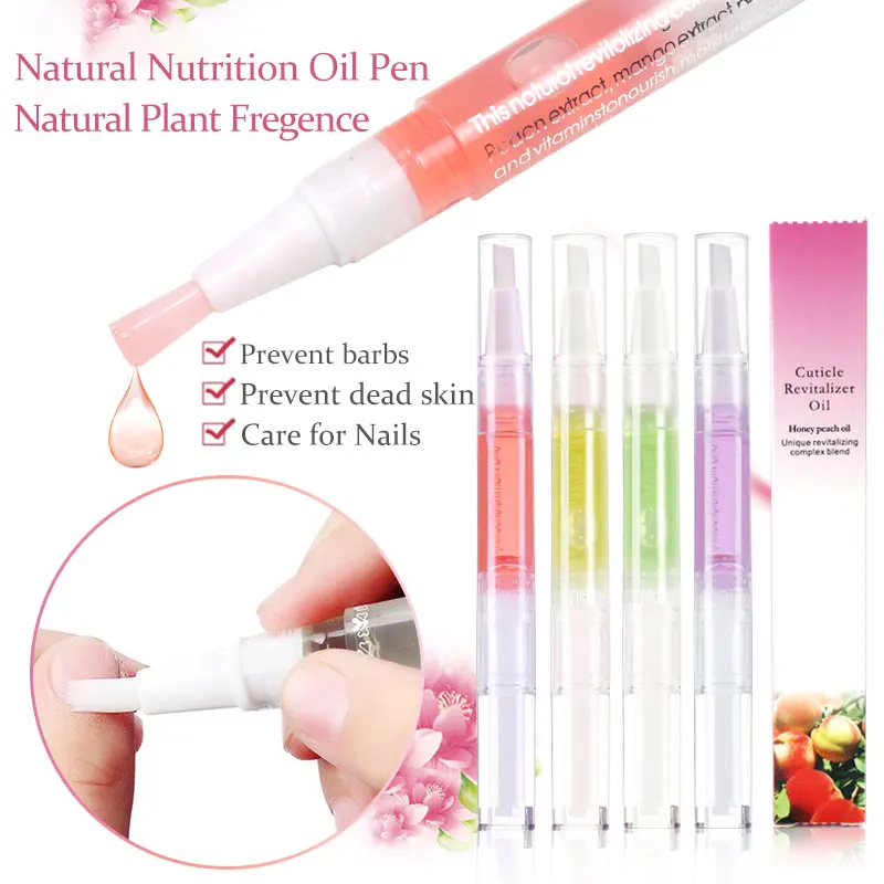 1 PCS 5ml Nail Nutrition Oil Pen Nail Pen 15 Smell Cuticle Revitalizer Oil Prevent Agnail Nail Gel Polish Nourish Skin