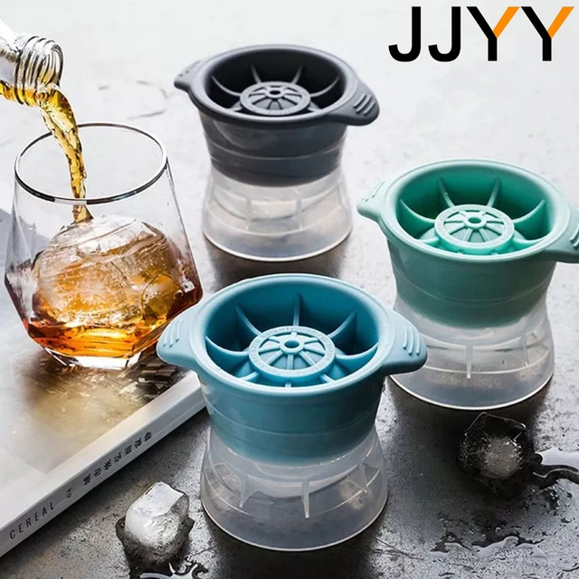 Large Sphere Ice Mold Tray Whiskey Ice Sphere Maker 7.5cm Round