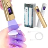 Handheld UV Led Nail Lamp Nail Dryer Nail Light For Curing All Gel Polish Rechargeable Quick Drying Manicure Machine Nail Salon 1