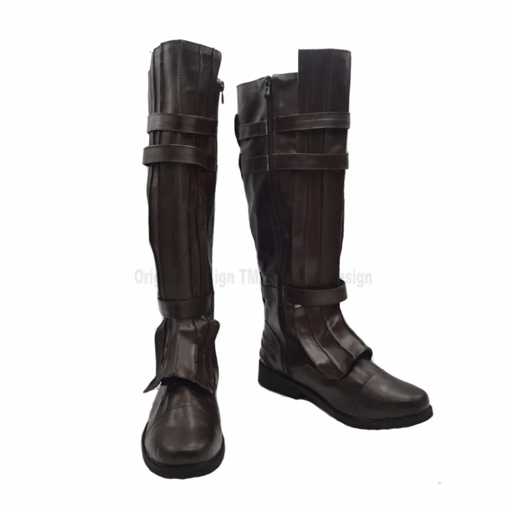 

Anakin Skywalker Cosplay Shoes Boots Superhero Halloween Carnival Party Costume Accessories