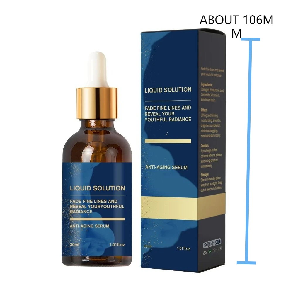 2PCS Reduce Fine Lines Olavitas Face Serum Wrinkles Liquid Wrinkle Reduction Anti-Aging Solution facial serum