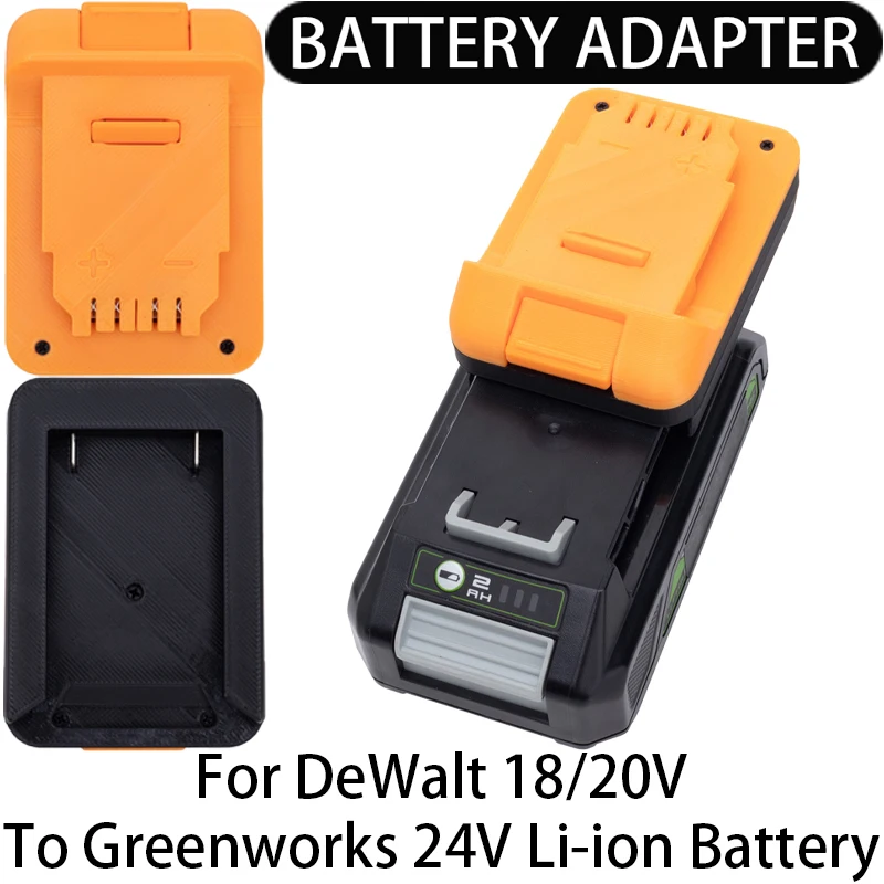 Battery Adapter/Converter for DeWalt 18/20V Li-ion Tools to