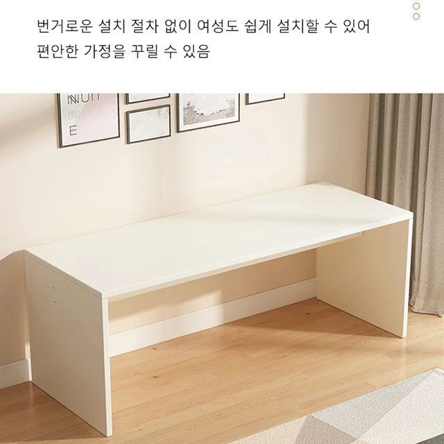 현대적인 미니멀리스트 베이 윈도우 드레싱 테이블