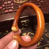 Fashion Unisex Men Women's Couple's Rattan Bangle Bracelet Wood 1