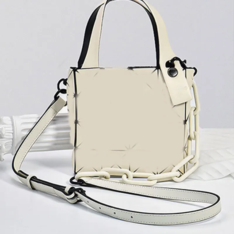 TINBERON Shoulder Strap Mini Bag Chain Strap Metal Chain Crossbody Bag Strap Genuine Leather Shoulder Strap Bag Part Accessories