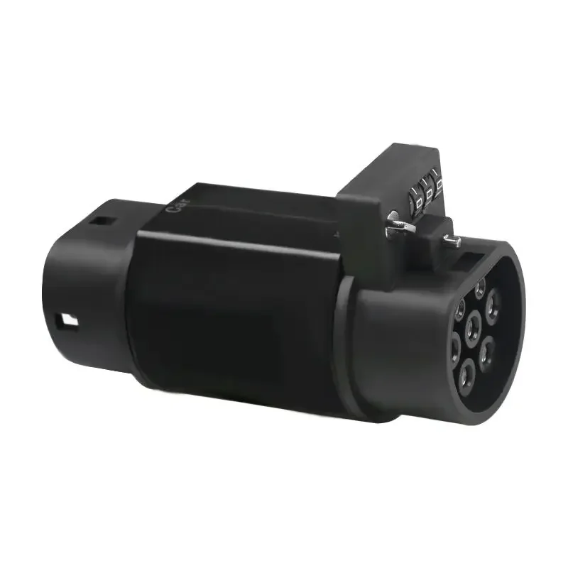 22 KW GB/T to type2 adapter with lock 380 V 32 A EV charger car charger double female