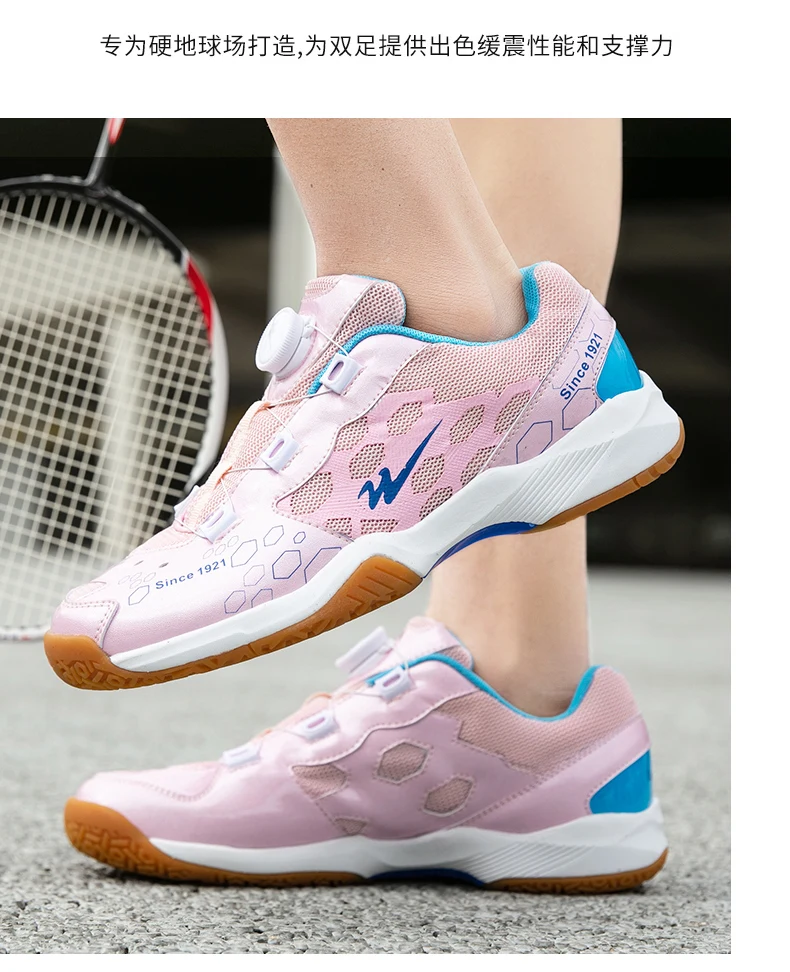 Badminton-Schuhe, atmungsaktive Tischtennis-Schuhe, hochwertige Handball-Turnschuhe, Trainings-Volleyball-Schuhe, verschleißfeste Golf-Schuhe – Detail 21