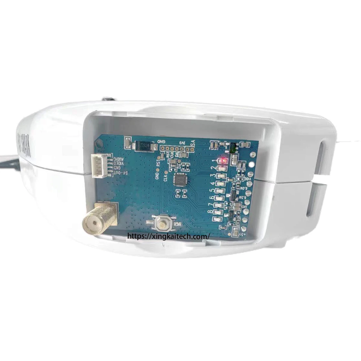 Récepteur Vidéo FPV 1.2G 1.3G 9 Canaux VRX pour Lunettes Fatshark Skyzone