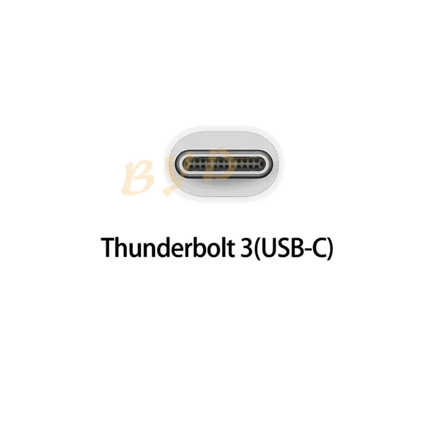 Thunderbolt 3 USB-C から Thunderbolt 2 アダプタコンバータケーブル