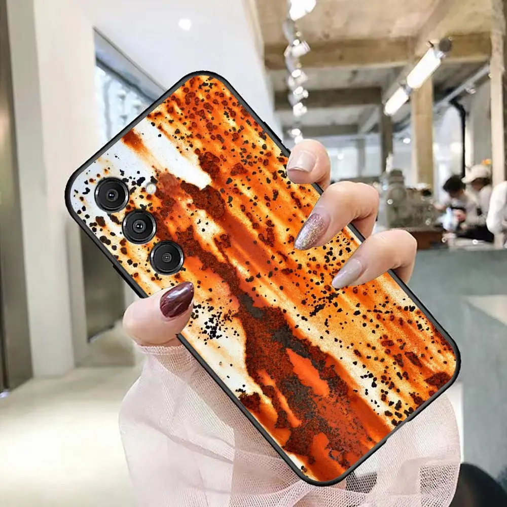 Rustic Metal Textured Phone Case Cover