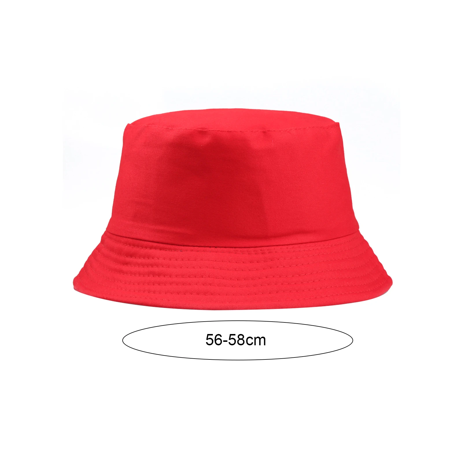 portable fashion solid color folding fisherman sun hat outdoor men and women bucket cap multi-season cap women sun hat