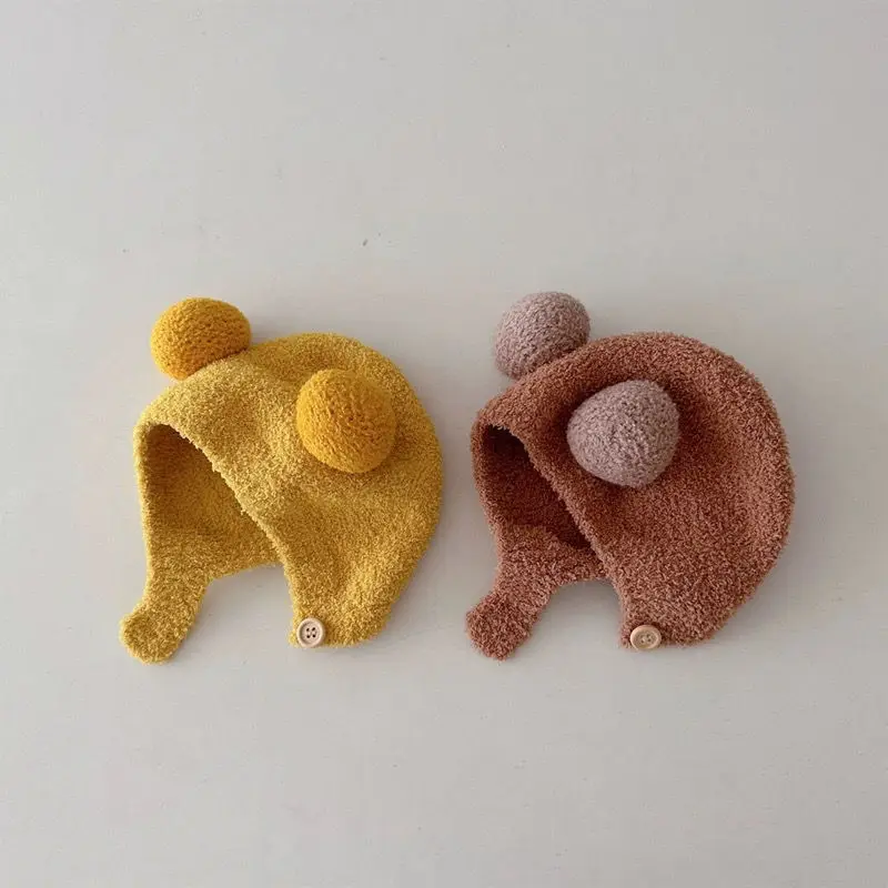 Winter Warm Wool Baby Hat 3