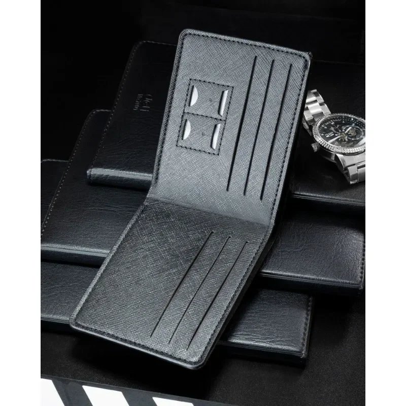 

Fashion Foreign Trade Hot Handheld Men's Short Business Wallet Soft Wallet Youth Wallet Cross-border Multi-color
