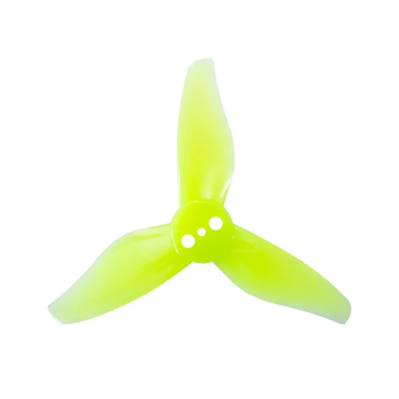 Détail des pales de l'hélice GEMFAN 2023 2 pouces 3 pales 1.5mm, lot de 8 pour micro drone FPV