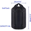 Outdoor Waterproof Compression Storage Sleeping Bags 18L/45L Cover Sack Stuff Sack Organizer Clothes Camping Hiking Backpacking 3