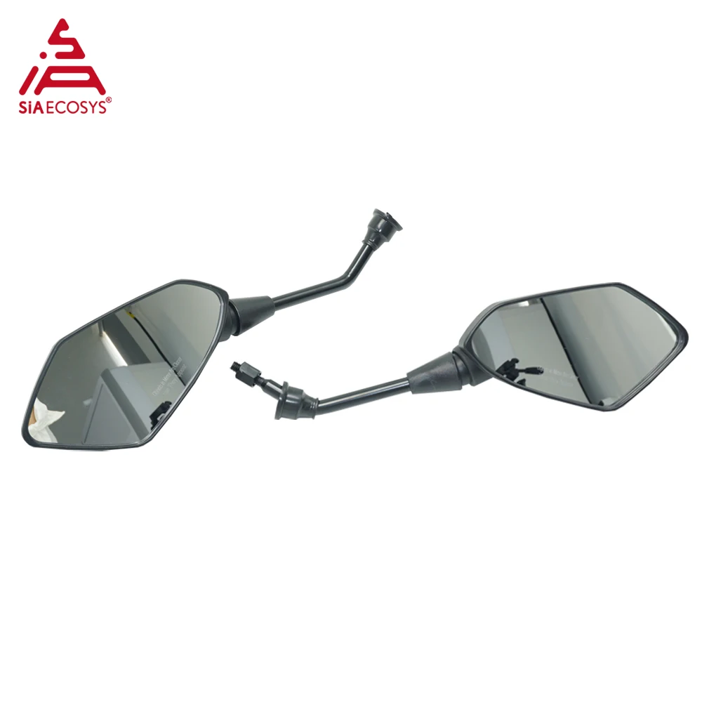 SIAECOSYS Rearview Mirrors 2Pcs/Pair for Electric Bicycle Scooter Motorcycle цена и фото