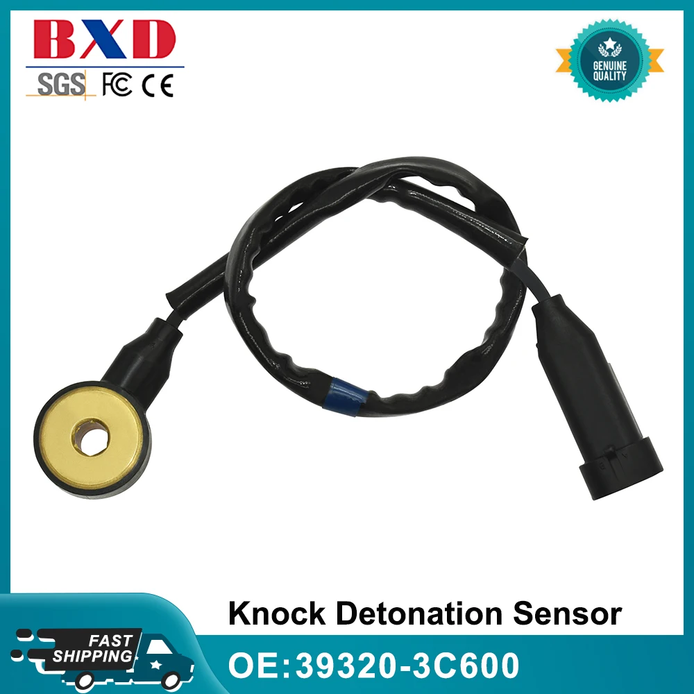

OEM 39320-3C600 393203C600 детонационный датчик для Kia Sorento 2007-2011 Opirus 2006-2023 Hyundai Sonata 2005-2010 Santa Fe
