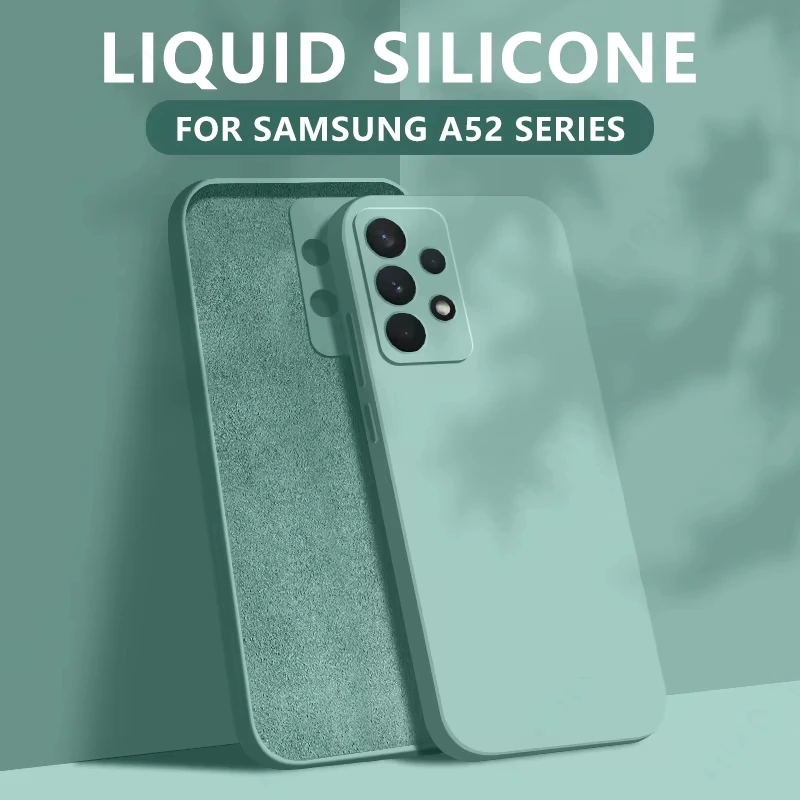 Premium Liquid Silicone Anti-Drop Phone Case with Soft Cover - Luxury Edition