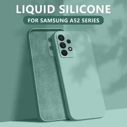 Premium Liquid Silicone Anti - Drop Phone Case with Soft Cover - Luxury Edition - Galaxy A37 (SKY BLUE)
